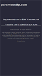Mobile Screenshot of paramounttp.com